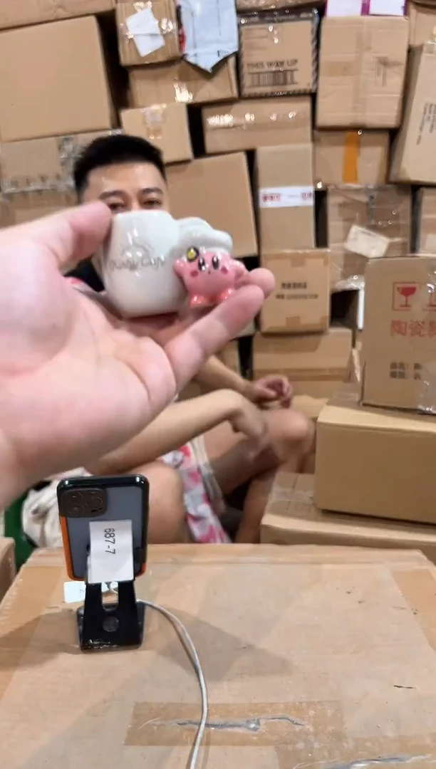 瓷片星之卡比牙刷架