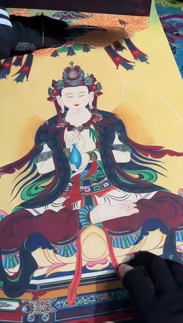 卷轴画天天的唐卡tk160