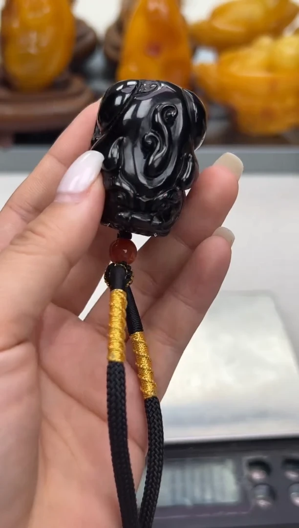 裸石蜜蜡未镶嵌蜜蜡吊坠1