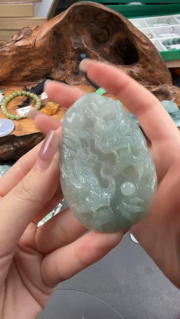 吊坠(不含链)未镶嵌翡翠翡翠饰品-317