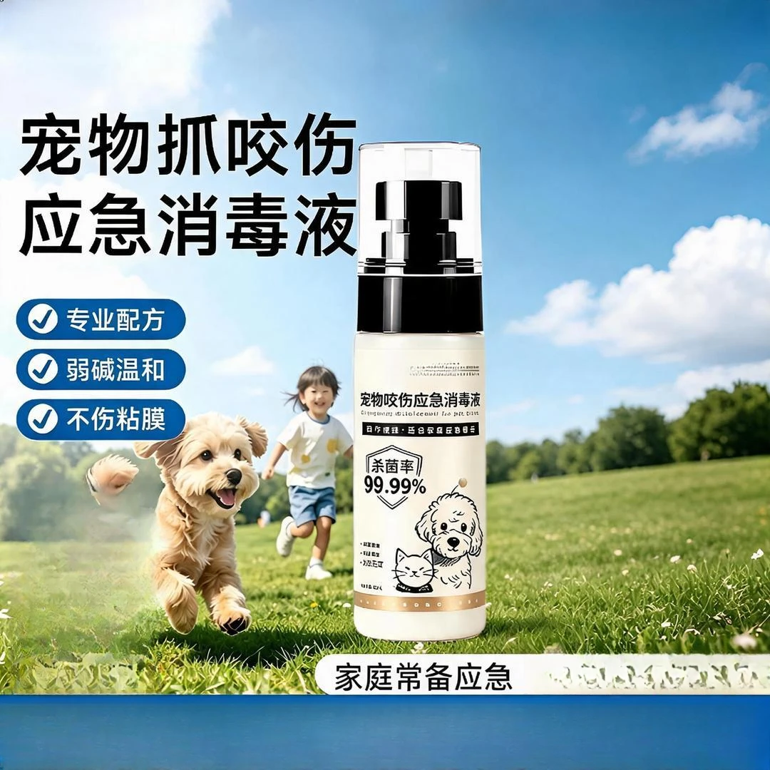 【官方正品】消毒喷雾杀菌消毒液喷剂宠物动物猫狗抓挠咬狂犬灭活