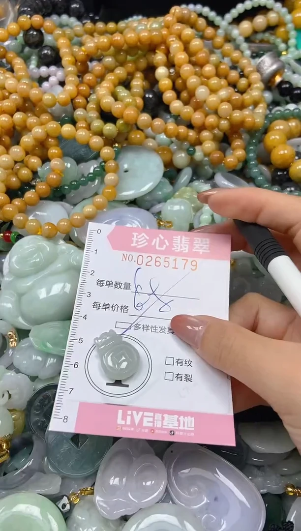 翡翠未镶嵌颈饰闪购0265179多样性发其一