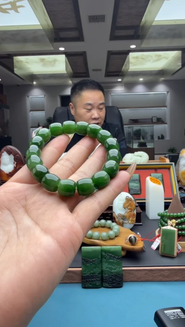 未镶嵌手串和田玉eb