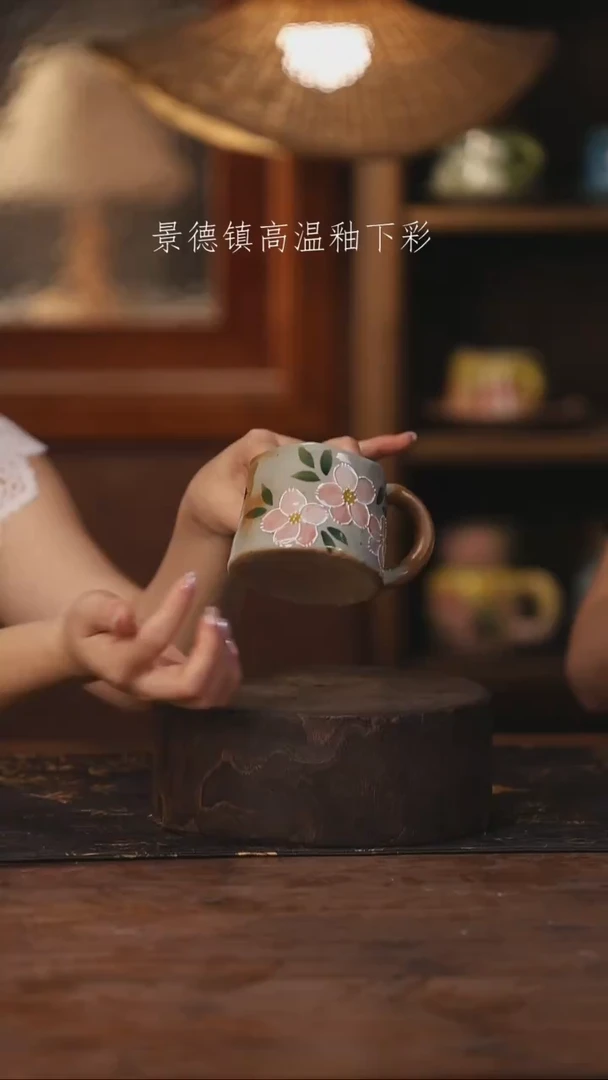 景德镇高温釉下手绘陶瓷064