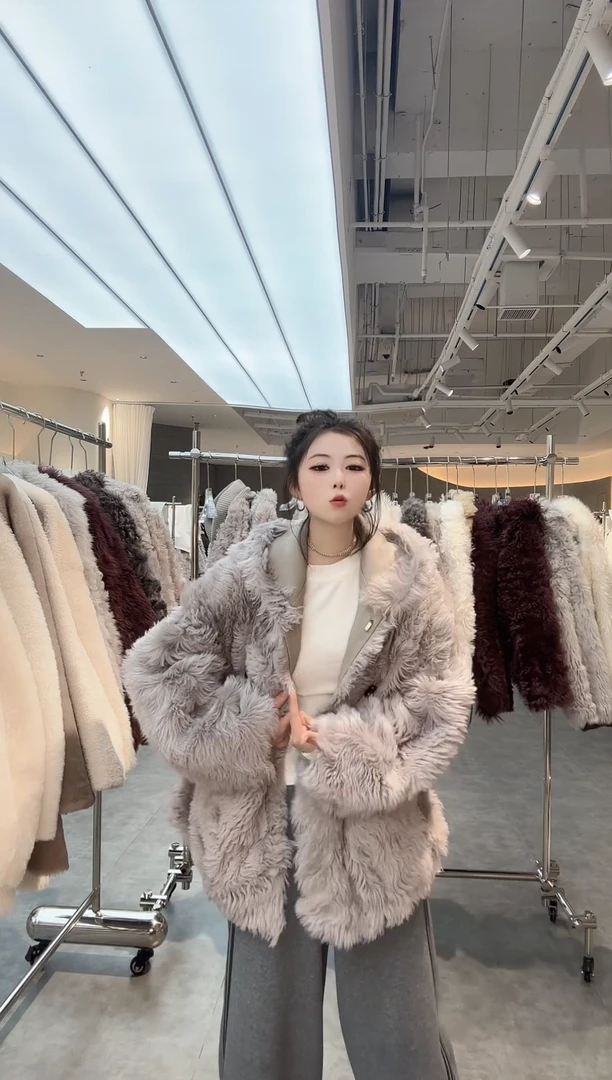 托斯卡纳羊皮羊毛B97363