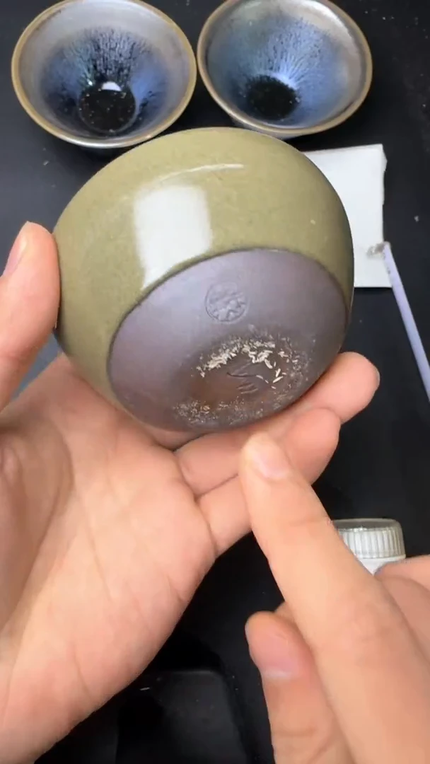 【闪购商品】茶盏建窑建盏微瑕茶器98