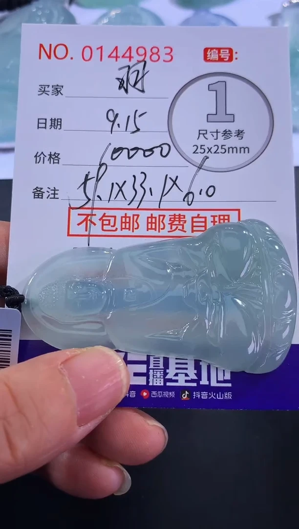 颈饰未镶嵌翡翠羽**尘！