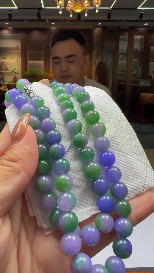 翡翠未镶嵌颈饰BQ2025-6-5-29