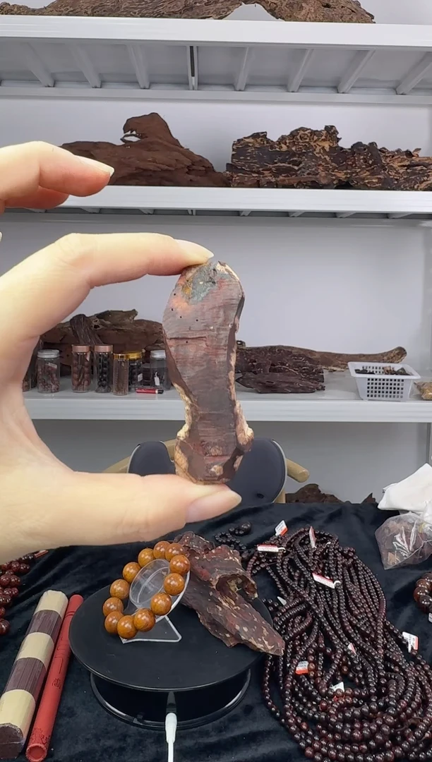 降真香海南红降红降花梨公随型原料16g