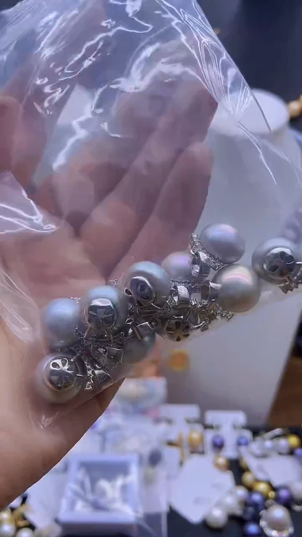 淡水珍珠未镶嵌颈饰1