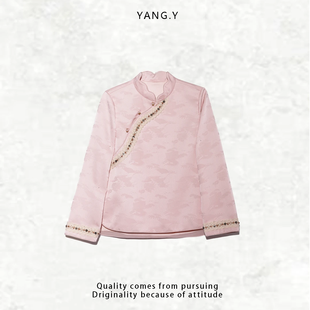 YANG.Y- 深圳原创新中式女装国风2025春款外套91291