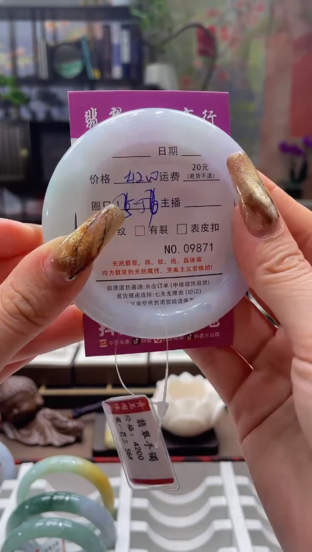 未镶嵌手镯翡翠9871****