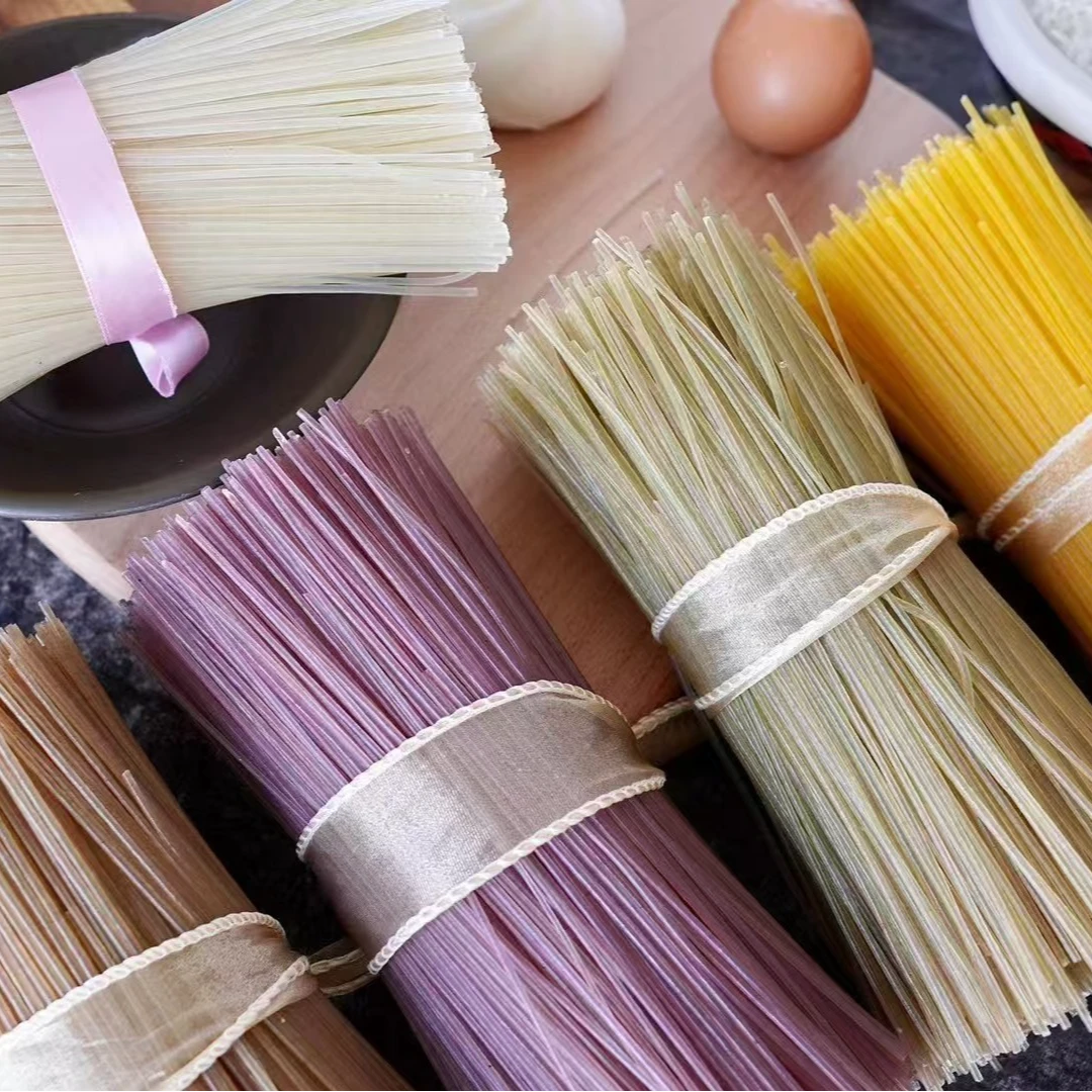 新大米江西米粉 直条米粉 拌粉 抹茶米粉 紫淮山米粉 绿豆米粉
