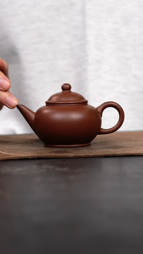茶壶紫砂原矿手工壶140CC