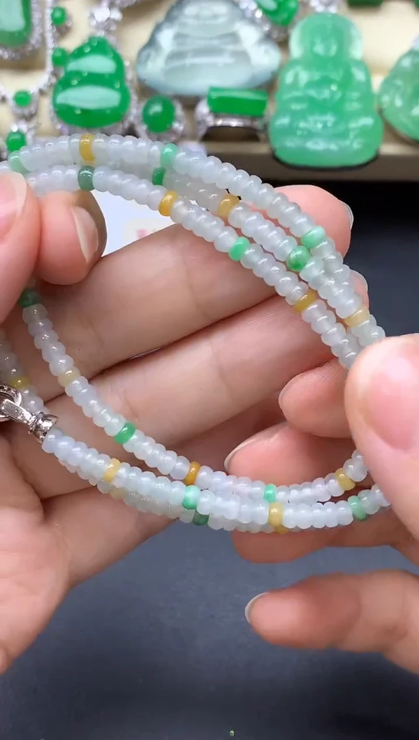 颈饰未镶嵌翡翠55-中国好珍宝