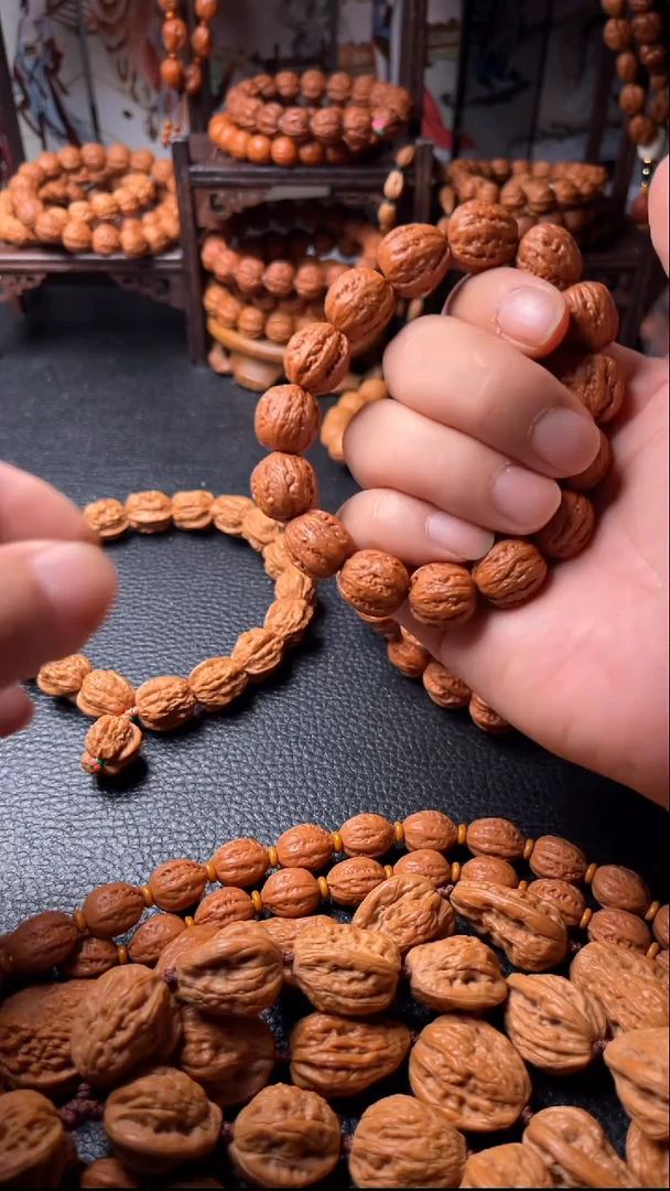 桃核手串回*又小核桃