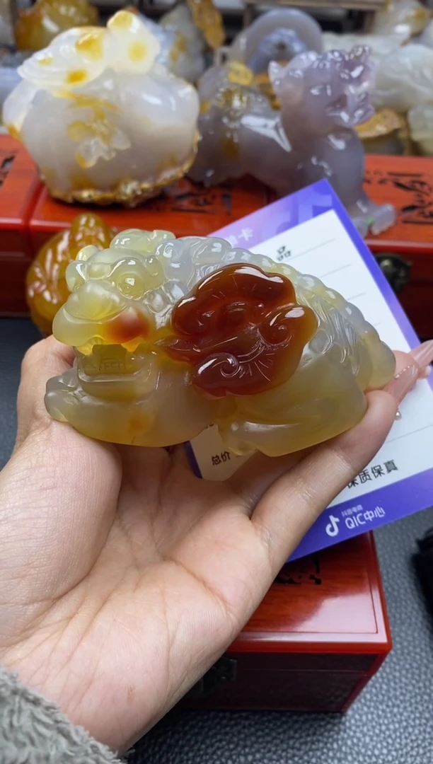 【闪购商品】玛瑙/玉髓手把未镶嵌00