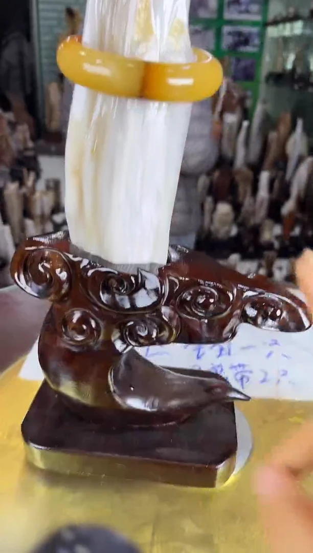 未镶嵌珠宝奇石硅化玉缅甸天然树化玉精品居家摆件