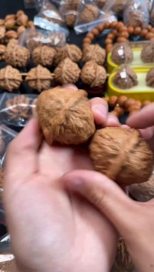 文玩核桃把件南瓜墩41尺X538