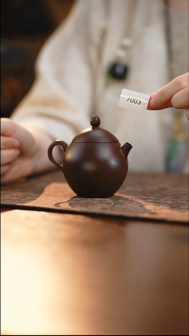 雲梦茶器紫陶茶壶7003