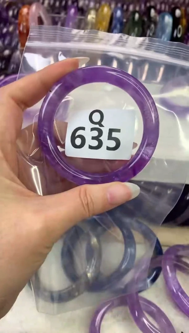 【闪购商品】水晶水晶手镯Q未镶嵌635-52