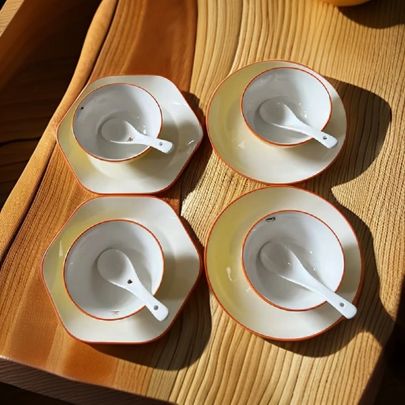 卡通简约餐具套装陶瓷
