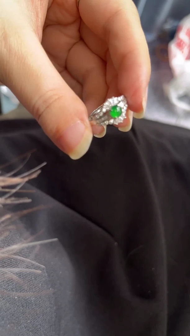 翡翠戒指未镶嵌0532915699