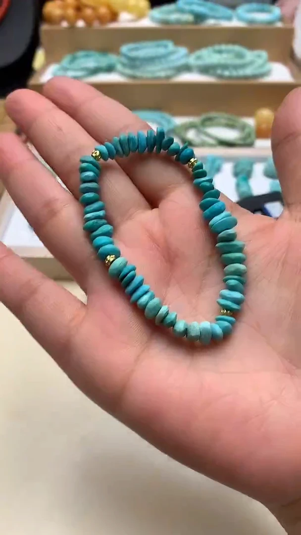 未镶嵌绿松石项链41