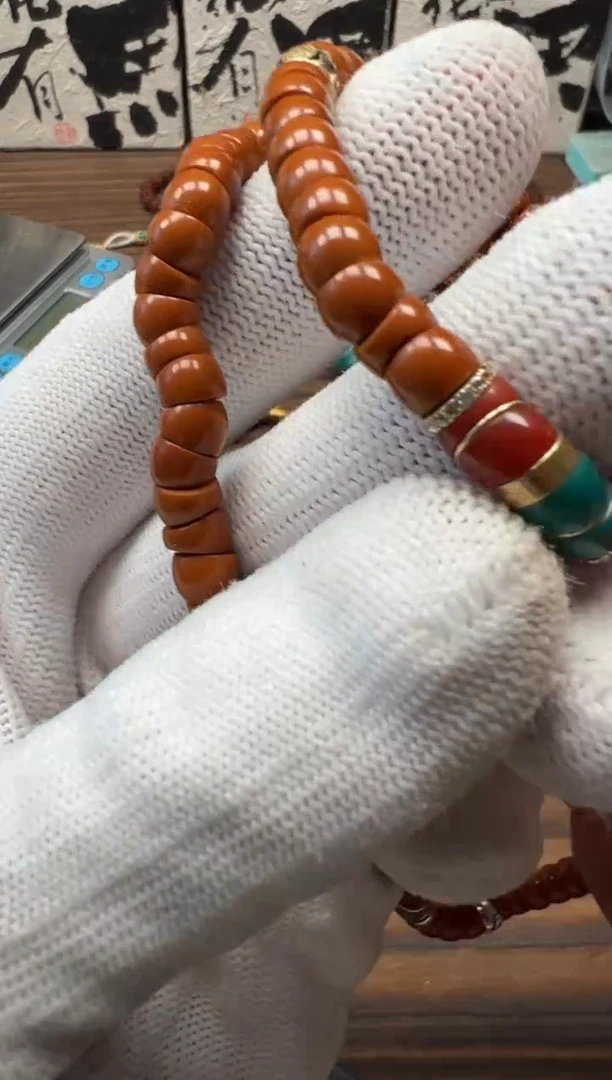 菩提吊坠橄榄核手串