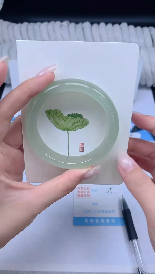 石英质玉手镯未镶嵌K143-55