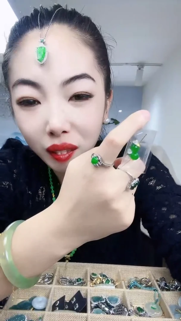 【闪购商品】玛瑙/玉髓戒指合金玛瑙耳钉+戒指