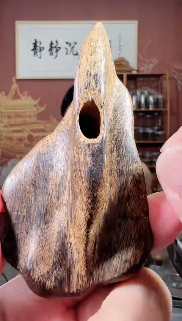 沉香吊坠20号富森虫漏多样性发一