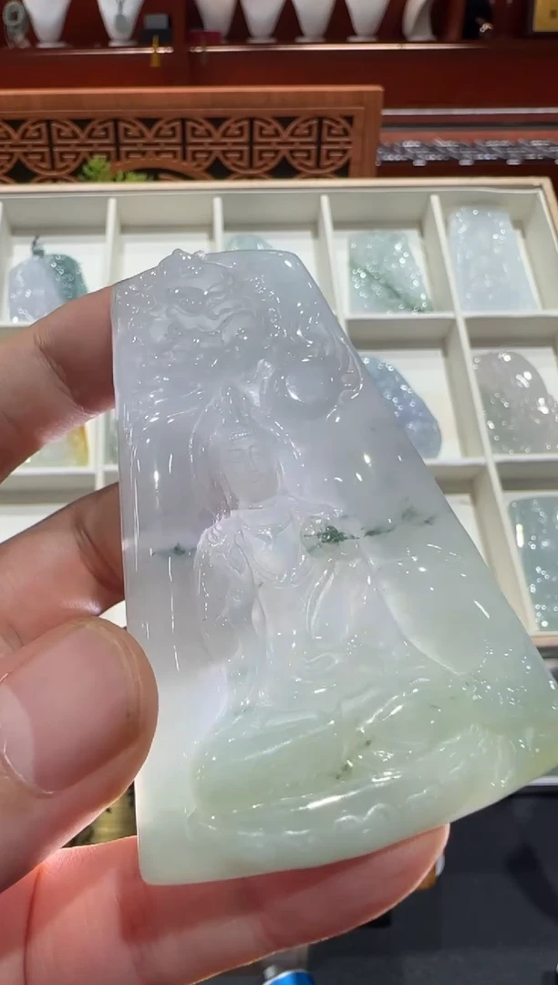 未镶嵌挂件翡翠A货翡翠多样性孤品