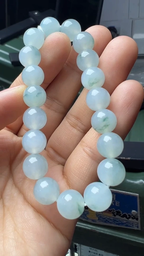 未镶嵌手串翡翠苏*吕缅甸翡翠A货卡10左右
