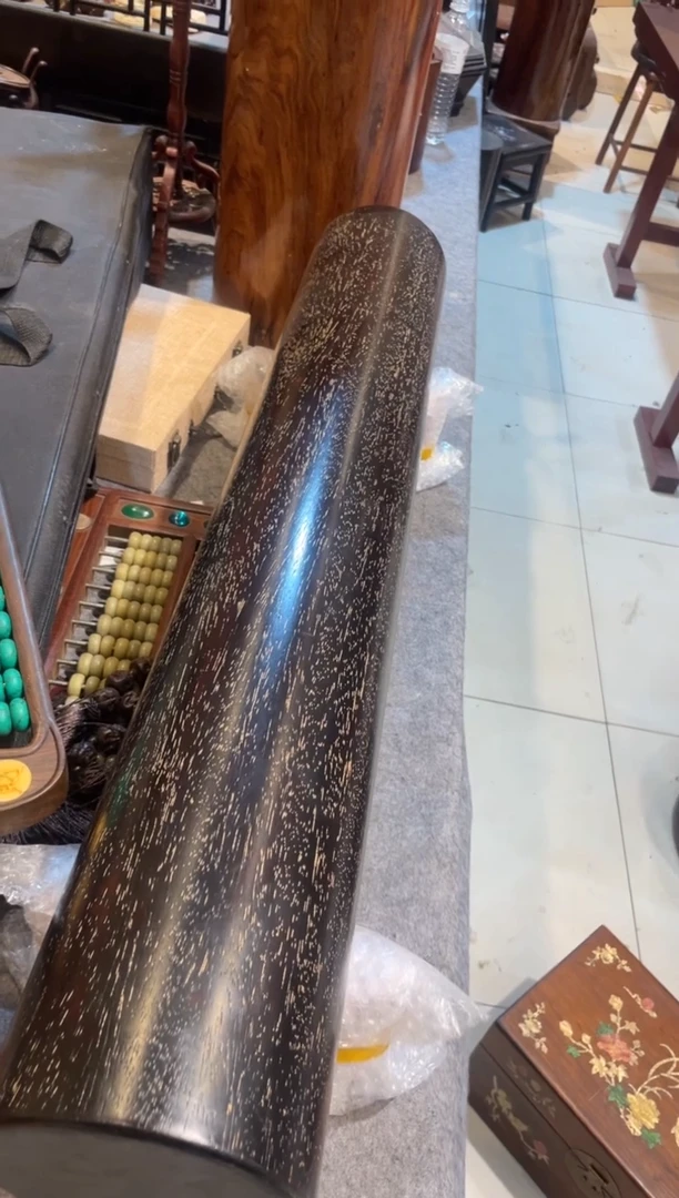 木鑌*珍藏老货....紫檀...横财摆件