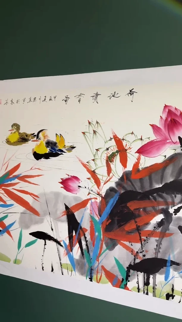 国画周建真老师绘画作品10-18