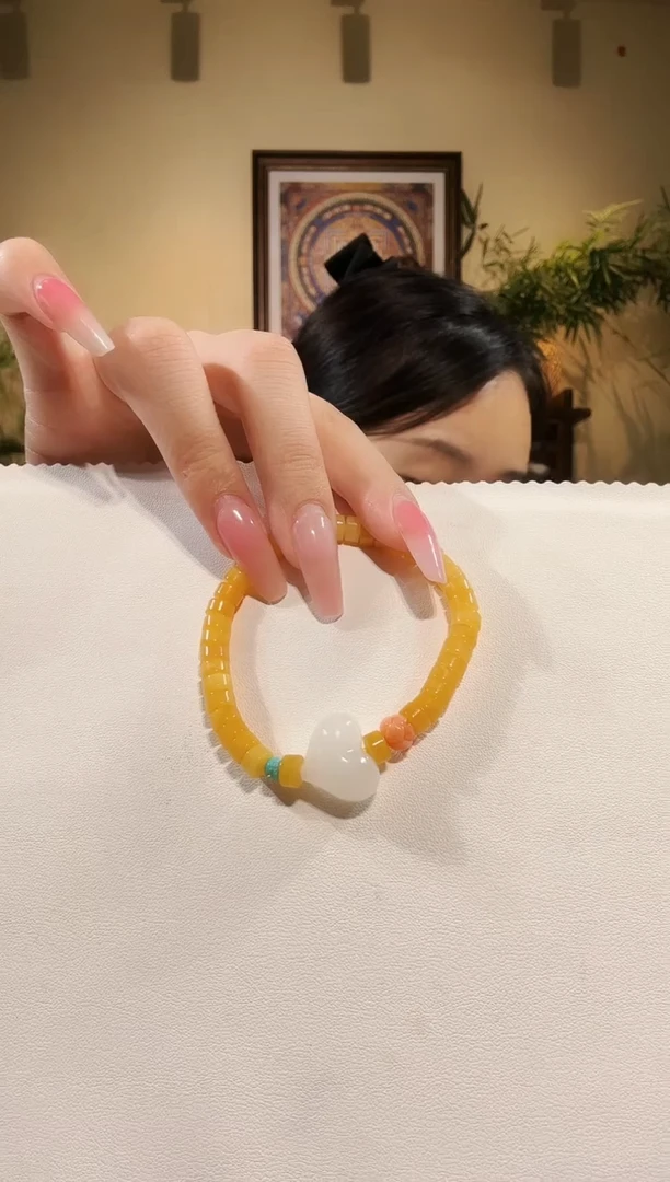 手链琥珀未镶嵌手链