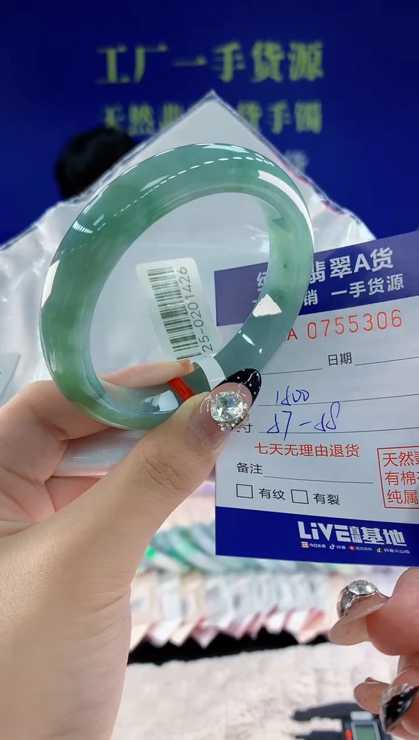 未镶嵌手镯翡翠06天然翡翠A货