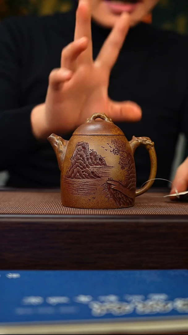 茶壶紫砂原矿紫砂手工茶壶