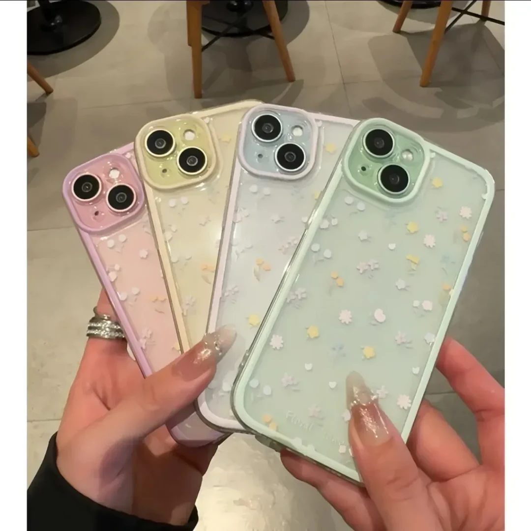 紫框春日适用苹果13手机壳iphone16pro/15/14/12小米vivo华为oppo