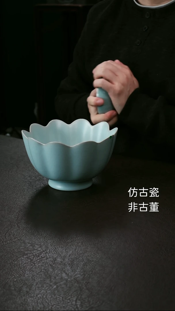 其他?***?香灰胎莲花温碗66