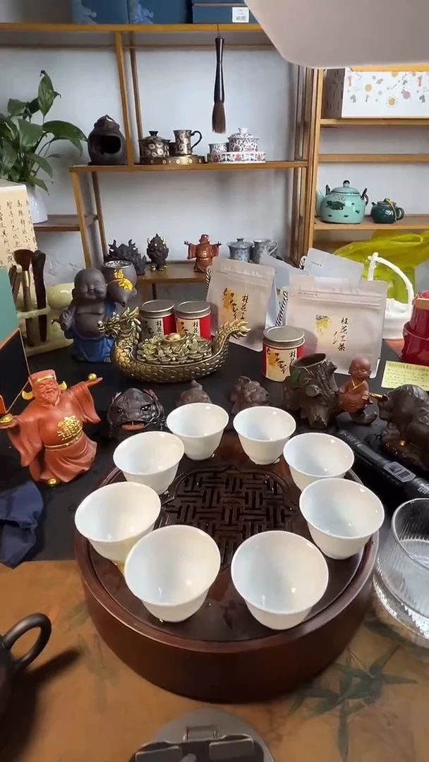 羊脂玉客杯8个超薄款