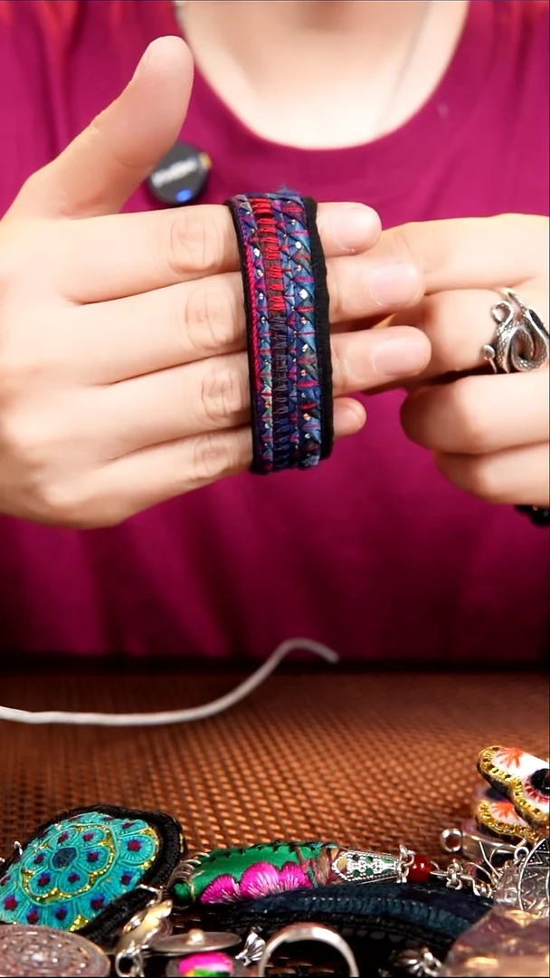 刺绣0128 高吉文创 直播老绣