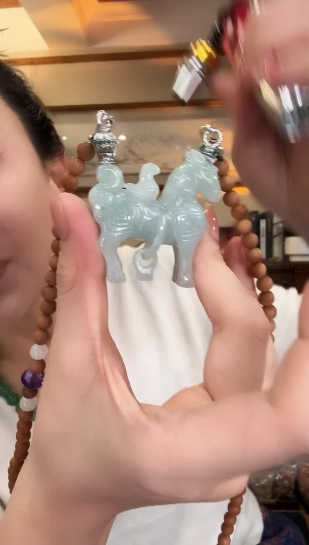 颈饰未镶嵌翡翠国风