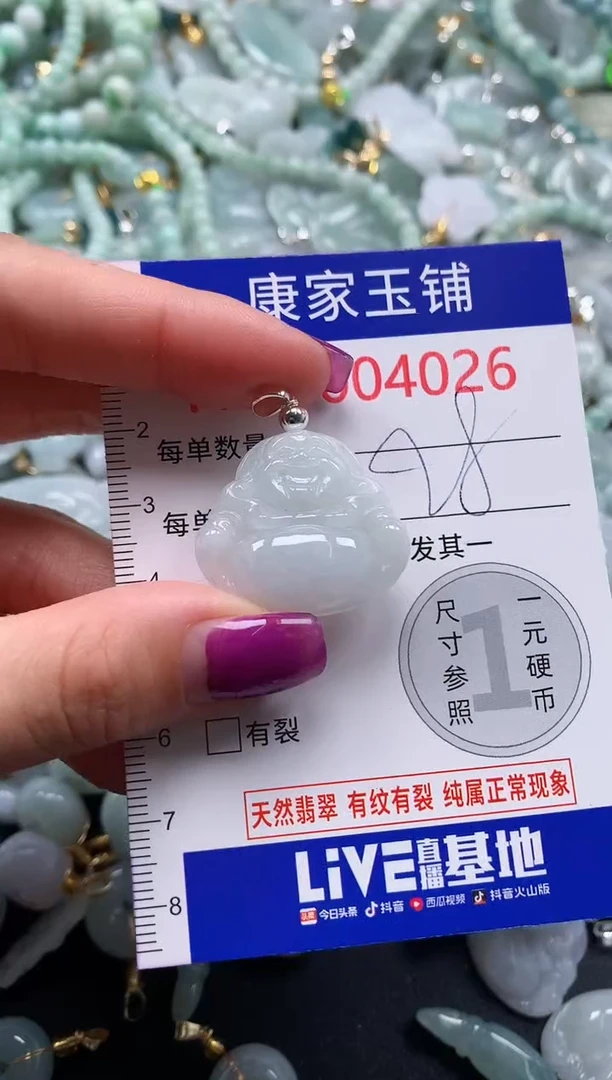 颈饰未镶嵌翡翠4026