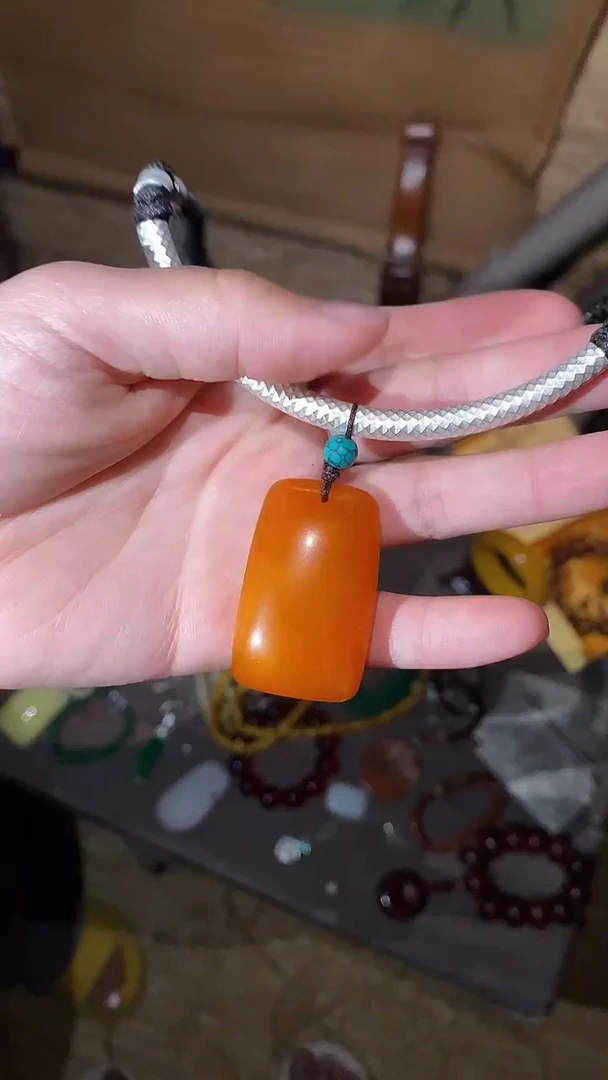 未镶嵌颈饰蜜蜡永玉阁精品专属摆件