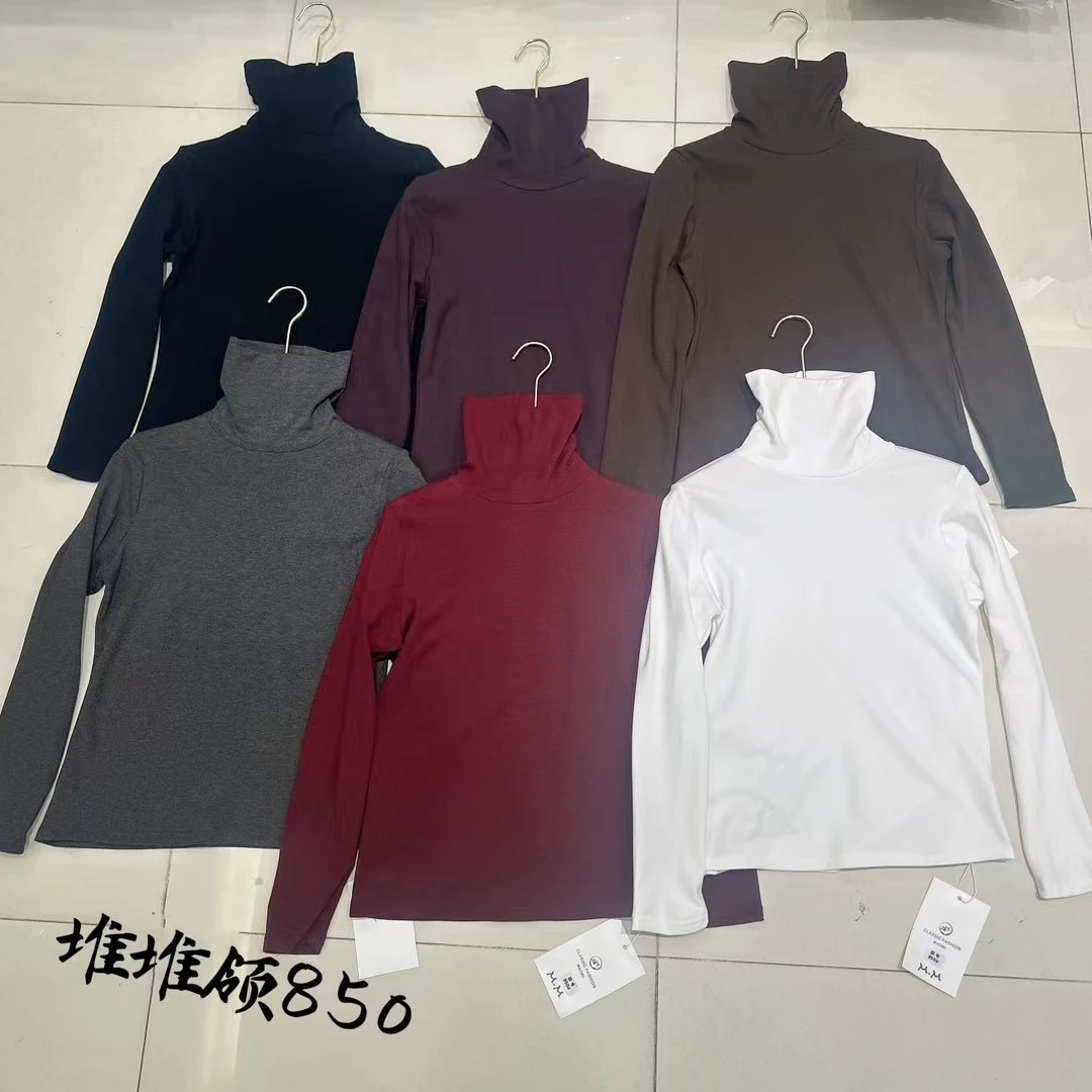 半高领时尚堆堆领时尚针织衫850