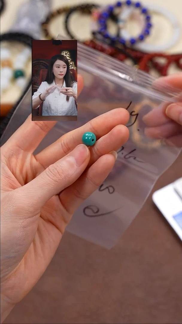 未镶嵌绿松石1微*柒禧文玩回血好物