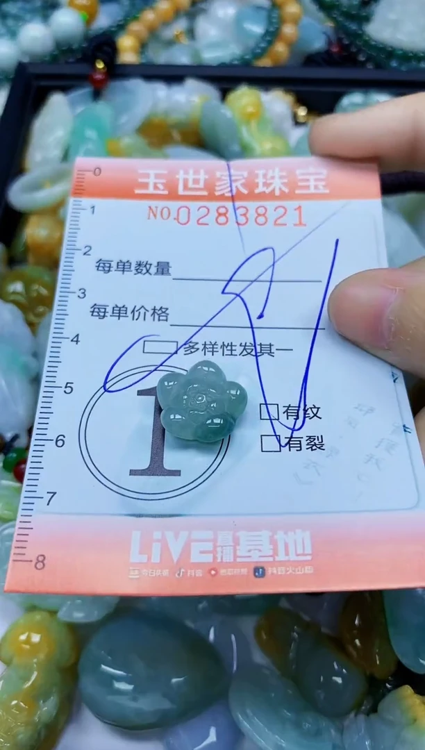 翡翠未镶嵌颈饰闪购0283821多样性发其一