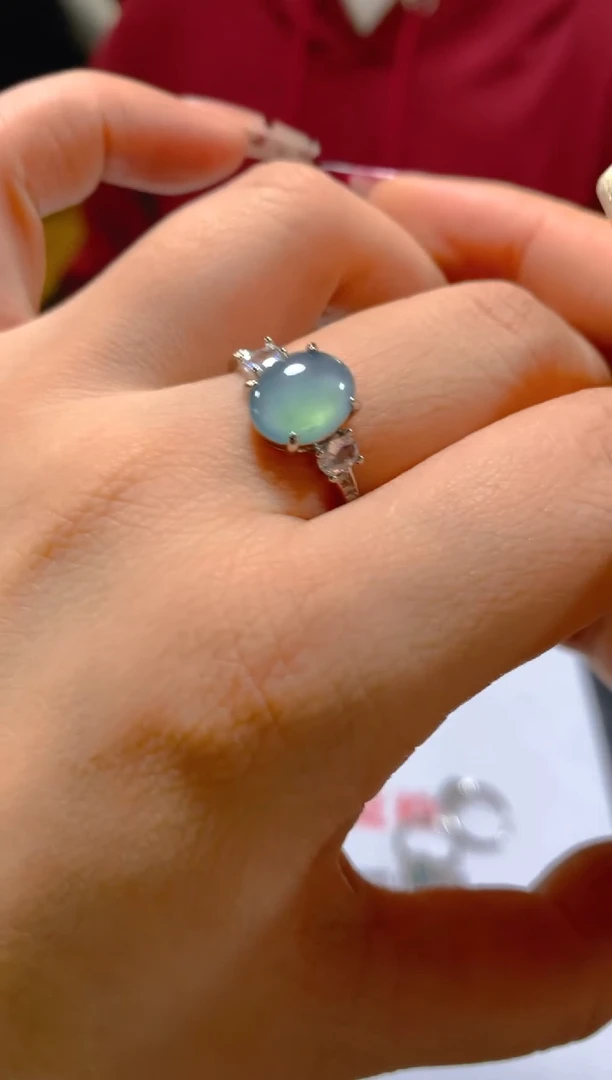 未镶嵌戒指翡翠多样性发一